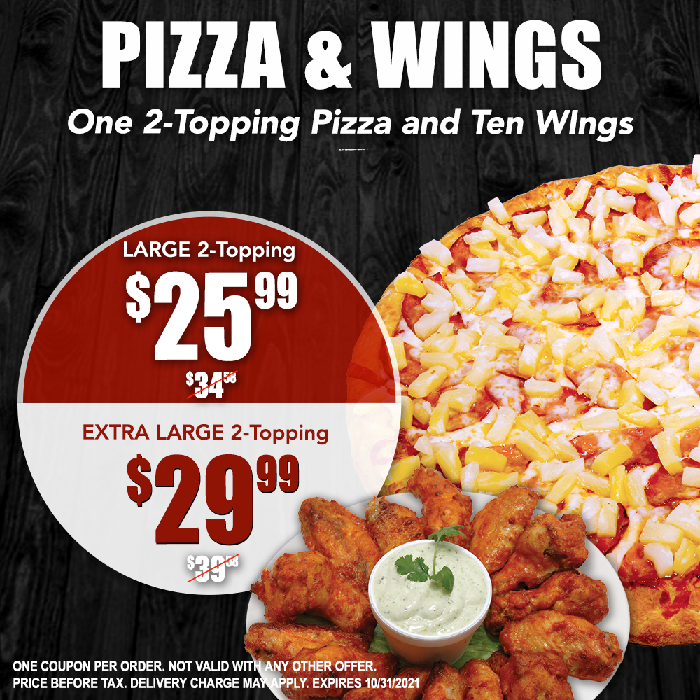 Pizza and Wings 212 New York Pizza